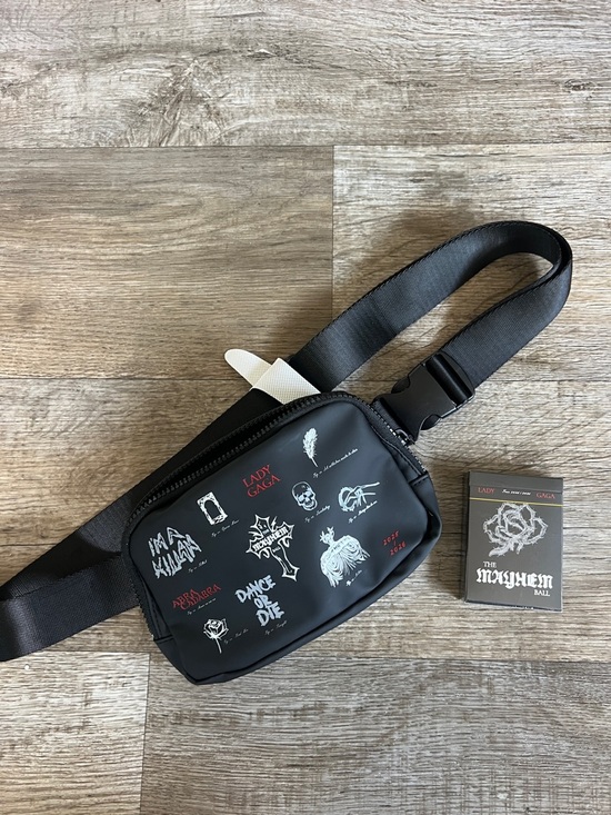 Lady Gaga Handbags - Lady Gaga Mayhem Ball Fanny Pack with Playing Cards